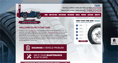 Desktop Screenshot of fryscarcare.com
